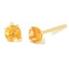 K18 Natural Citrine Earrings [1 Pair (Body) Sold Separately] Citrine Earrings Yellow Gold Earrings K18 K18 K18YG K18yg 18k Yokomountain