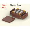 Шахматный набор, блоки, игрушки для взрослых, международная игра в шахматы, дорожные складные шахматные доски, набор детских мини-кирпичиков, детские образовательные подарки