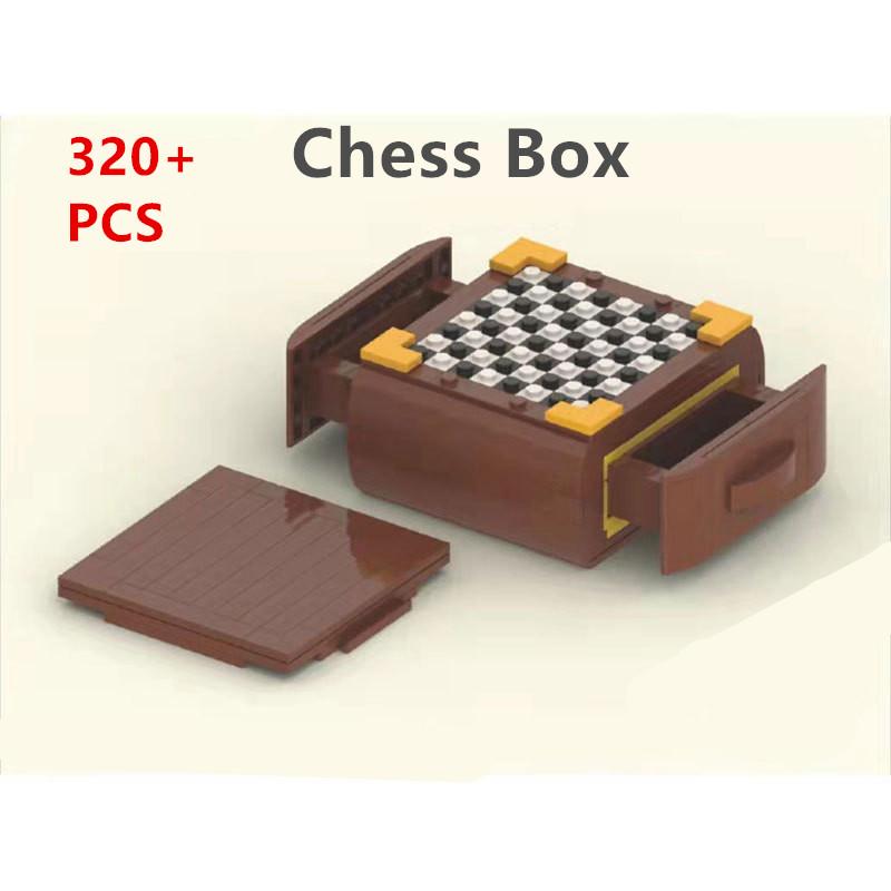 Шахматный набор, блоки, игрушки для взрослых, международная игра в шахматы, дорожные складные шахматные доски, набор детских мини-кирпичиков, детские образовательные подарки