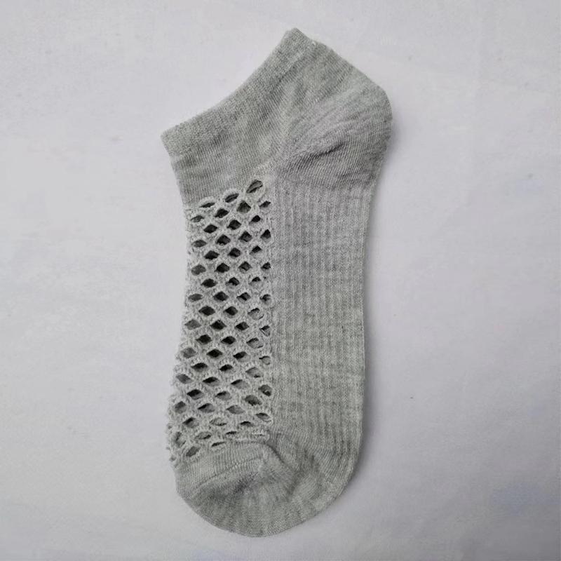 1/5 пар Женские модные дышащие повседневные носки до щиколотки с забавной сеткой, хлопковые короткие носки для женщин