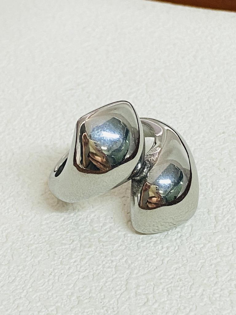 Европейский и американский стиль 18K Нержавеющая сталь Кольца с капельной глазурью – Неправильные, Креативные, Невыцветающие украшения.