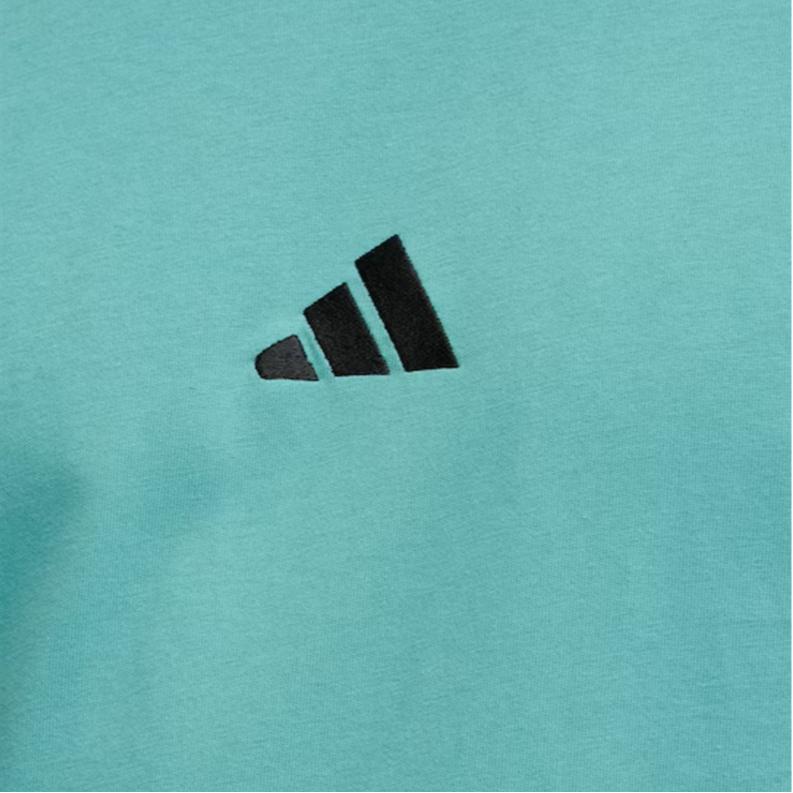 adidas Essentials Легкая Хлопковая Модная Универсальная Футболка с Коротким Рукавом Мужские Топы JX0732