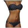 2024 European and American Women's Sexy Split Swimsuit with Hard Cup and Double Ring Bikini