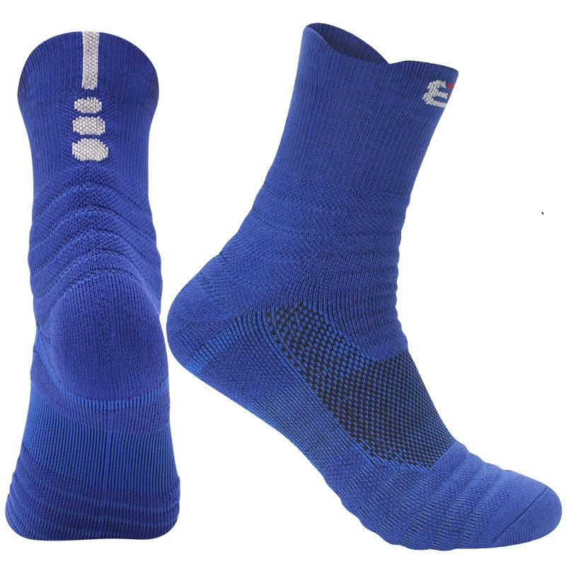 Men Socks Profession Sports Towel Bottom Foot Wear Terry Cotton Male Long Tube Outdoor Socks Men