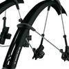 SKS Race Blade Pro XL Set Mudguard Fender для шоссейного велосипеда 11322 11322 черный [оригинальный продукт] Передний/задний велосипед/кросс