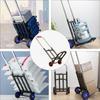 Collapsible Utility Wagon Garden Cart Space Efficient Foldaway Handcart Supplies with Sturdy Wheels for Everyday Tasks