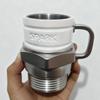Новая кофейная кружка со свечой зажигания 360 мл, кружка с дизайном свечи зажигания двигателя, для кофе, молока, рождественские подарки.