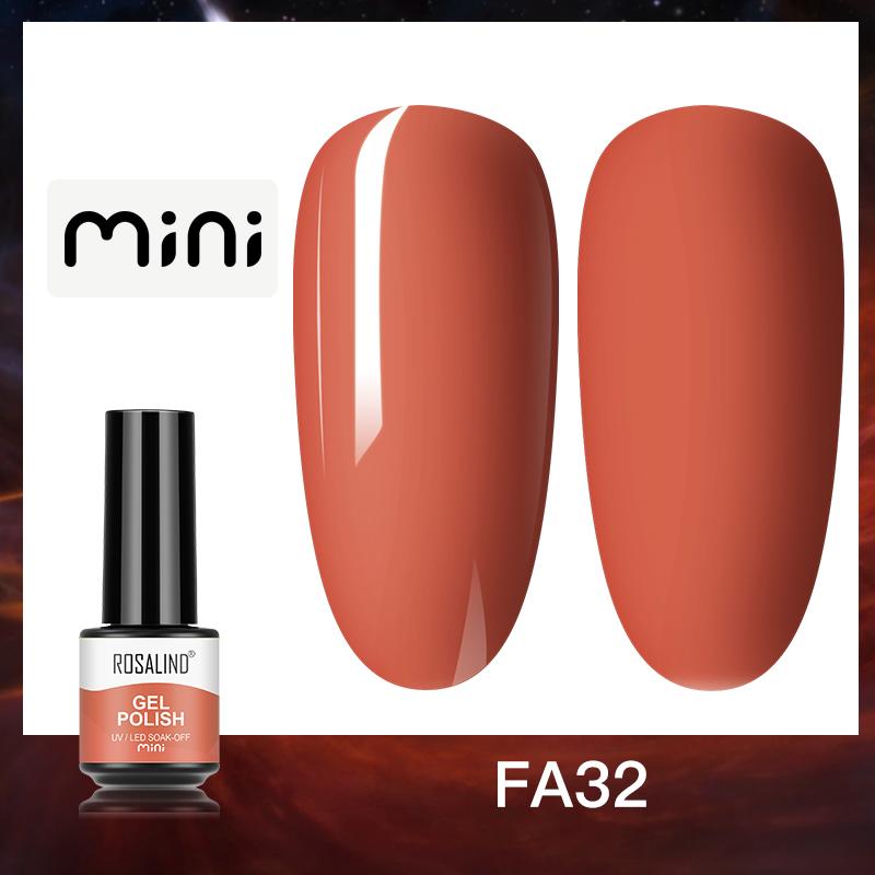 ROSALIND Красочный УФ-гель для ногтей, блестящий алмазный блестящий лак, гель-лак, замачиваемый УФ-коричневый гель для ногтей