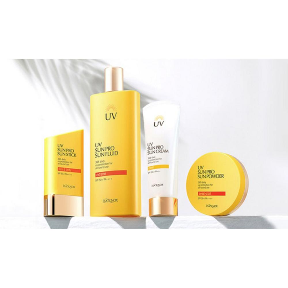 ISA KNOX UV Sun Pro 365 Extreme Sun Fluid SPF50+ PA++++ 100 мл + 70 мл, 170 мл, 3 набора
