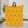 The Lion King Simba Anime Blankets Velvet Anime Warm Throw Blanket for Outdoor Travel Bedspread