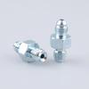 AC PERFORMANCE 3/8 x 24 to 3/8 x 24 Inverted Flare Male Brake Adapter Fittings Zinc Steel, Pack of 2