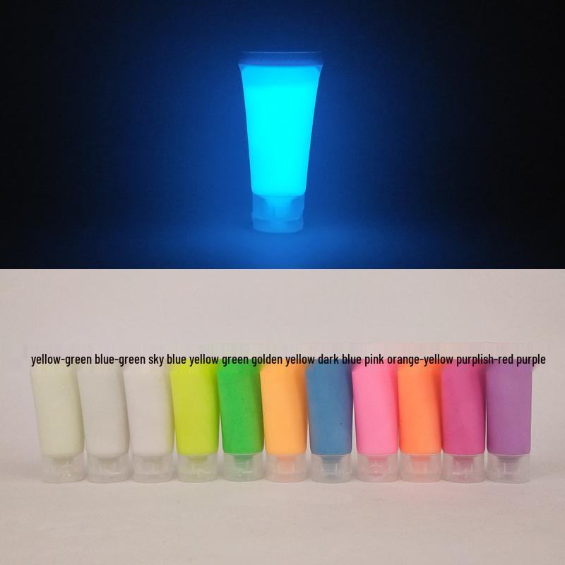 15 г Светящаяся флуоресцентная краска для тела, ручной росписи, для вечеринок в ночных клубах, дней рождений и Хэллоуина