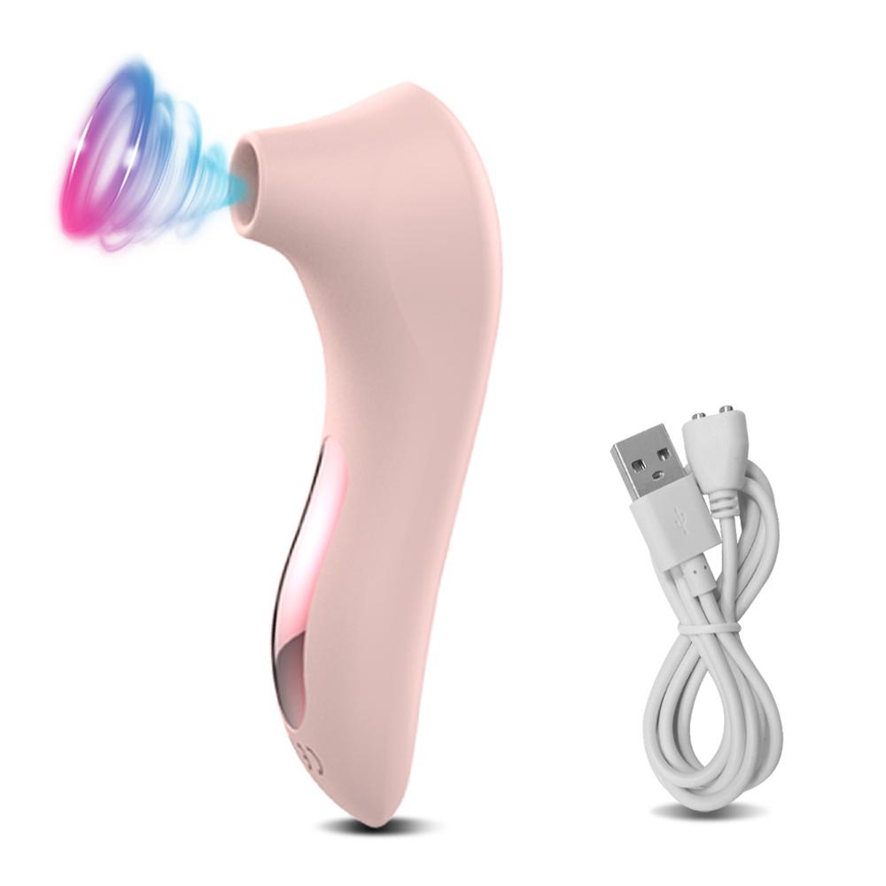 Powerful Sucking Vibrator Clitoris Nipple Sucker Adult Sex Toys Clit Suction for Women Female Vacuum Nipples Stimulator Massager