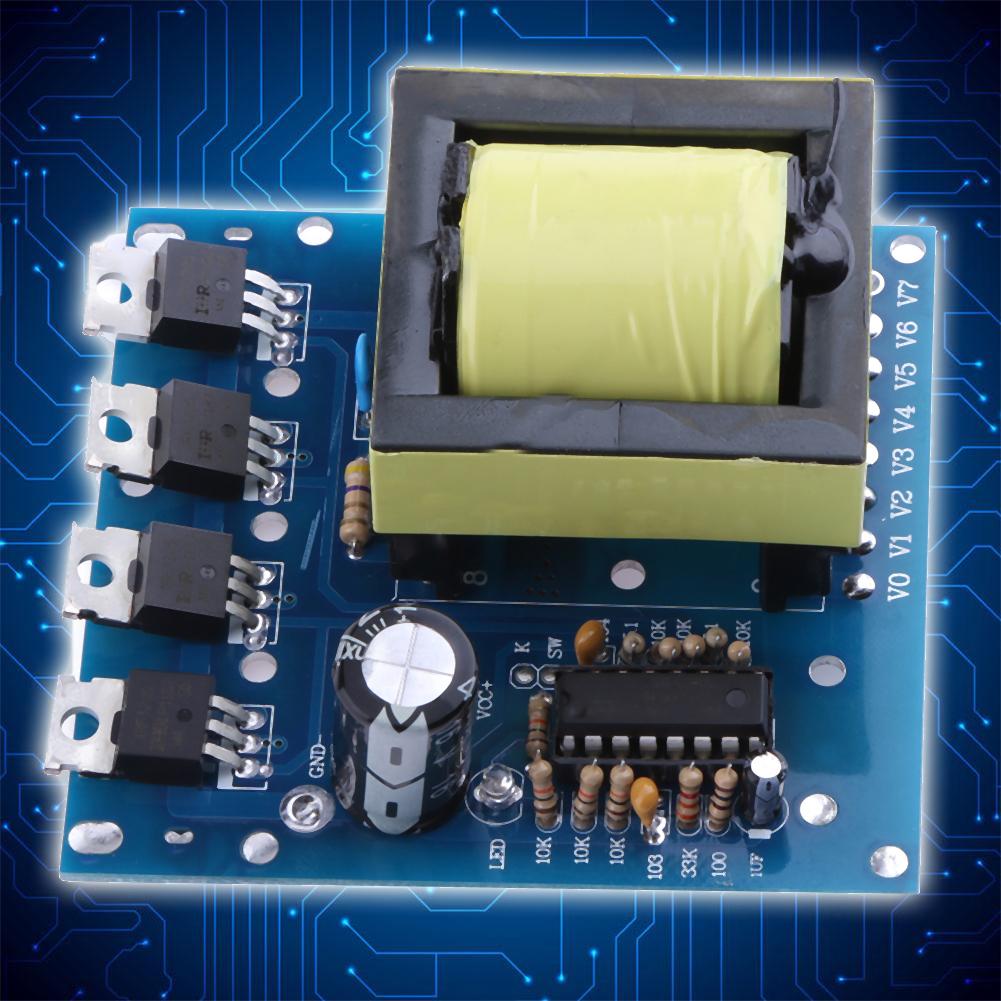 500 Вт Бытовой Инвертор от Аккумулятора DC-12V-24V к AC-180V-220V-380V Повышающая Плата Трансформатор Многофункциональные Аксессуары Блока Питания