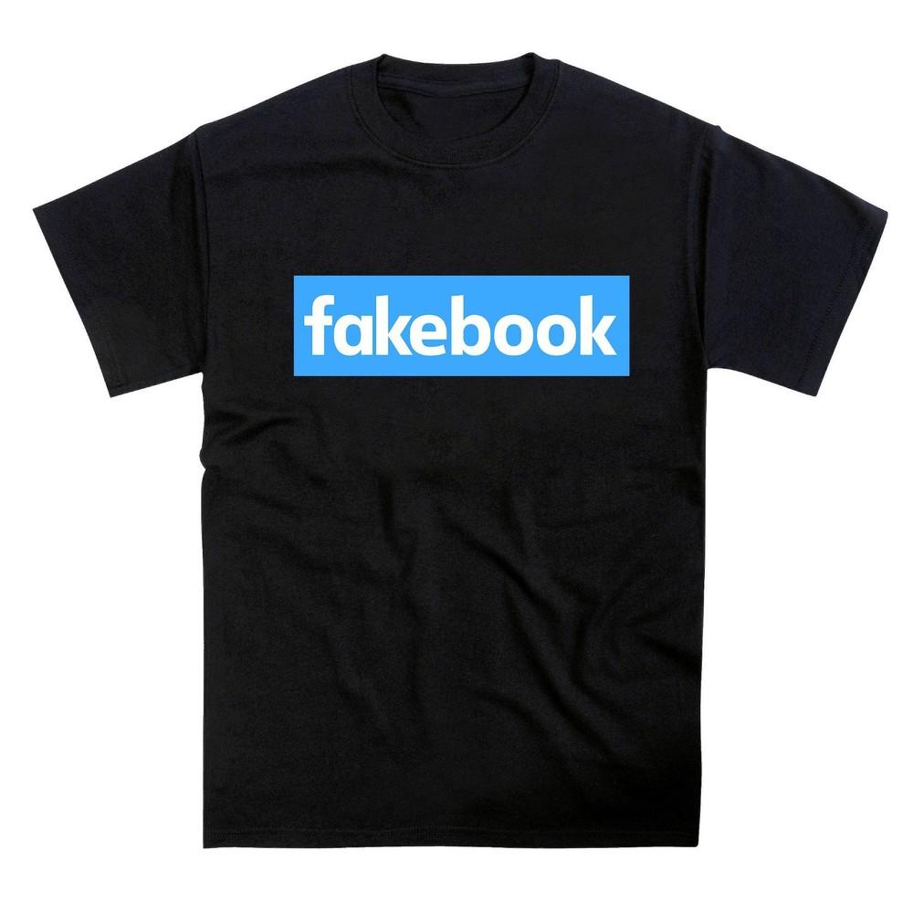 Футболка-пародия на соцсеть Fakebook
