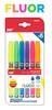 Fluo Highlighter 6 Colors 1.0-3.0mm Mix Colors