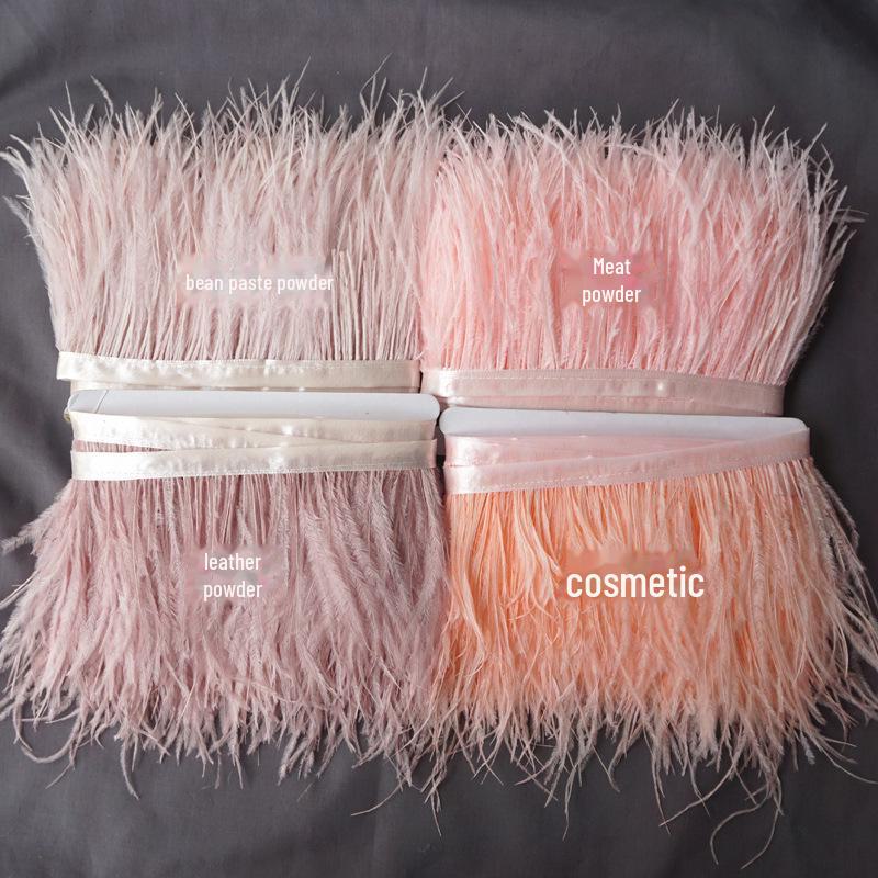 Отделка из страусиных перьев 10-13 см для украшения платья и танцевальной юбки - Аксессуары для одежды