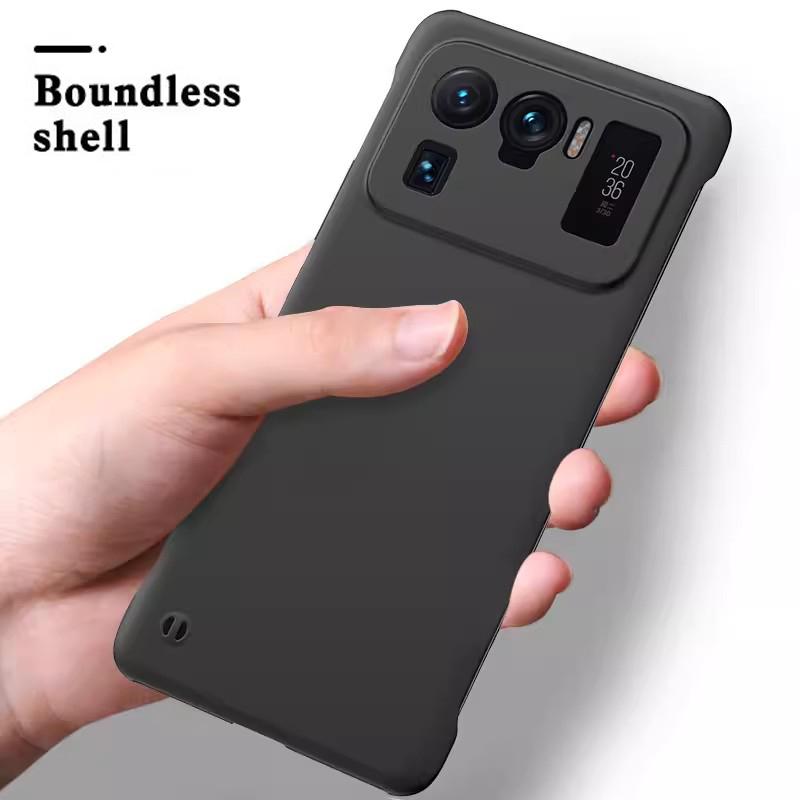 Твердый чехол-накладка из твердого ПК цвета конфет без рамки для Xiaomi Mi 11 Lite Coque 11T 11 Ultra Pro, ударопрочный, ультратонкий чехол