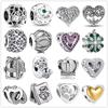 One Piece Silver 925 Life Tree Heart Love Charm Fit Original Bracelet Diy Jewelry Women Trinket Making