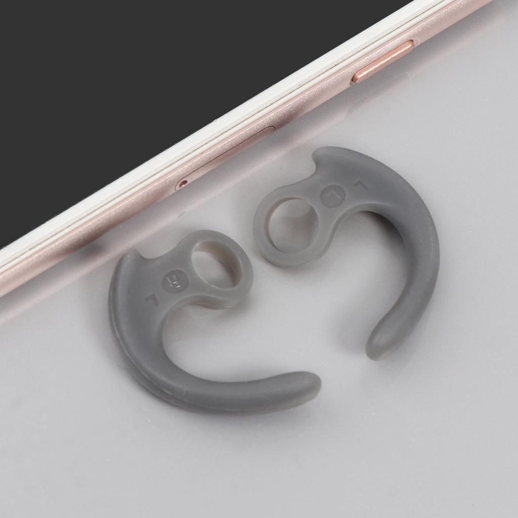 3 пары мягких силиконовых амбушюров для наушников, силиконовый чехол, крючки-вкладыши, аксессуары для наушников, вкладыши