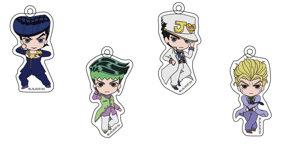 Аниме ТВ JoJo's Bizarre Adventure Diamond is Unbreakable Акриловый брелок Часть 4 Рохан Кишибе