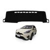 Защитный коврик FUELHOOD на панель приборов для Toyota Aqua серии NHP 10 Защита от солнца, жары, бликов, царапин Прозрачный Замшевые детали интерьера Аксессуары Коврик/Чехол (2011-2021) -