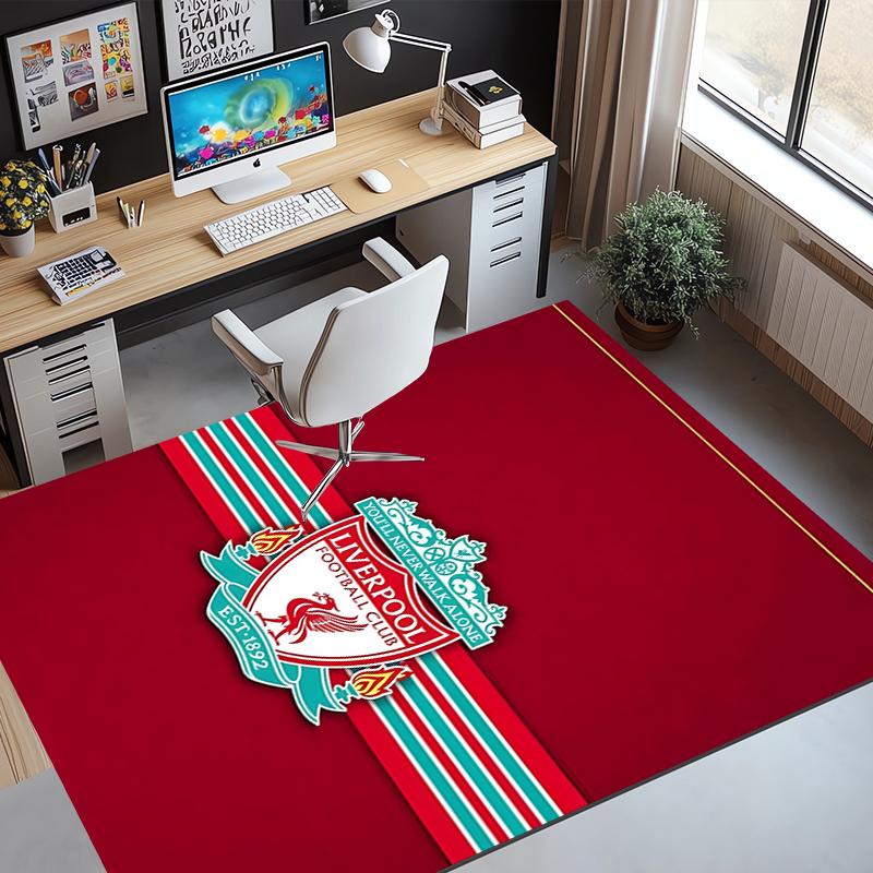 Football team.C Pattern Rug, Indoor/Outdoor Mat, for Picnic, Gameroom, Bedroom, Office, Living Room, Home Decor Carpet, Birthday Gift