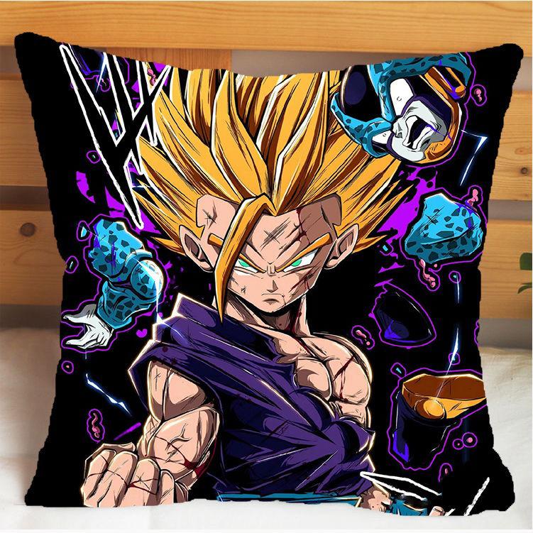 Наволочки на тему Dragon Ball: Дизайн аниме-персонажей для максимального фанатского декора Аниме-периферийные украшения в подарок