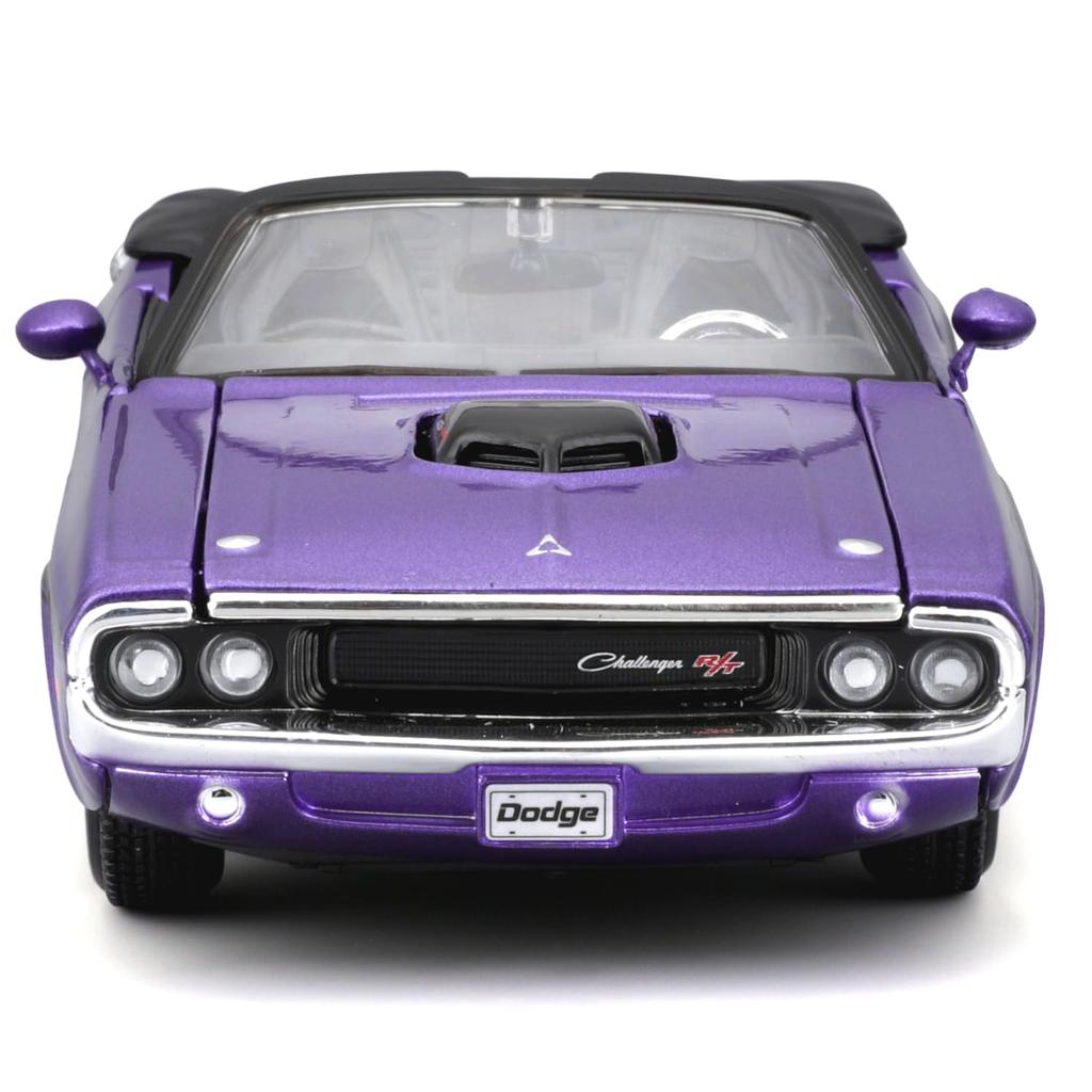 Maisto Масштабная модель Dodge Challenger 1970 Кабриолет Фиолетовый Литая модель Готовая 31264 1/24 / Автомобиль, Продукт,
