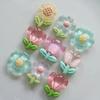 5 шт. Смоляные Цветы Тюльпаны DIY Тюльпан Подсолнух Обувь Поделки Аксессуары Подвески Цветочные Украшения для Украшений Обуви
