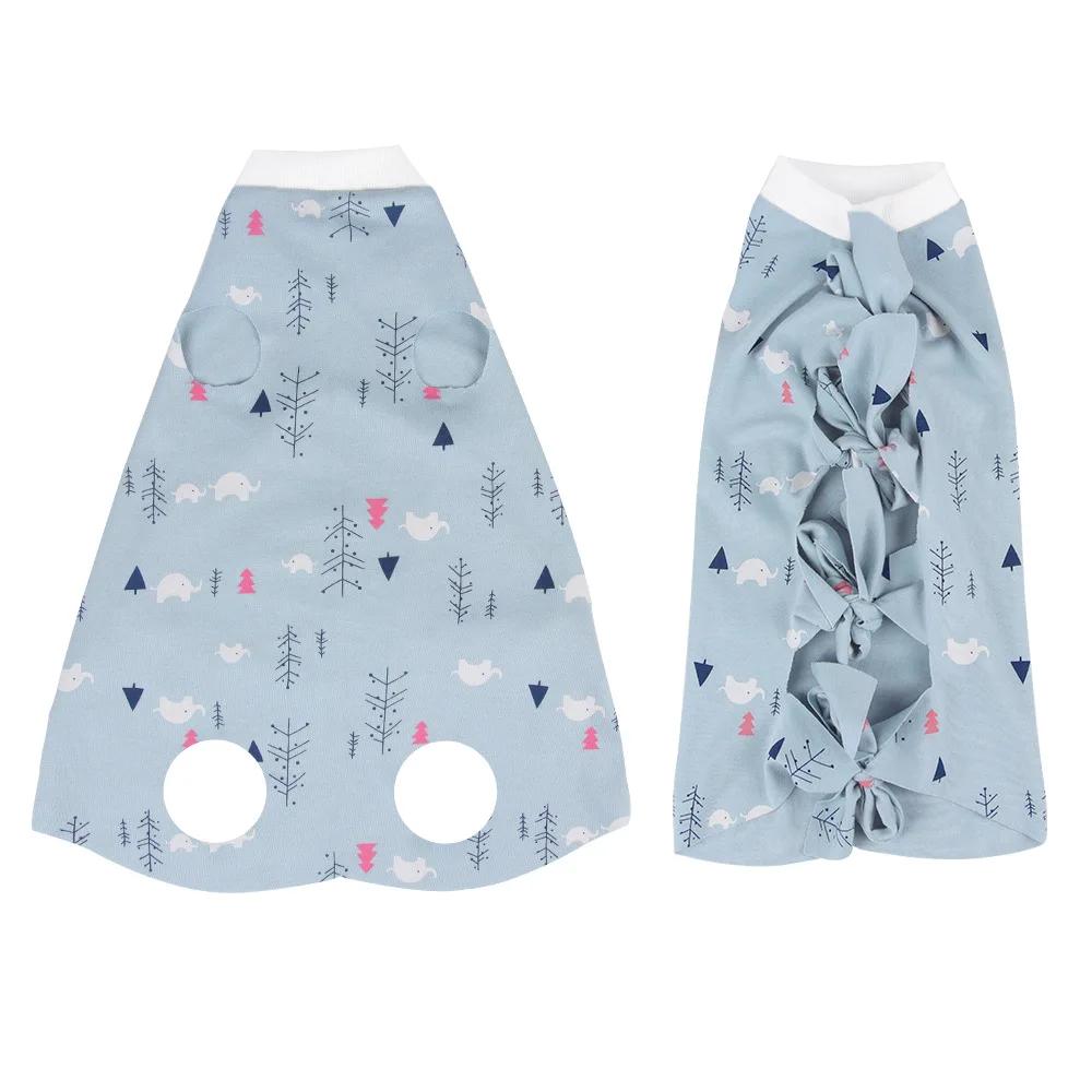 Одежда для стерилизации домашних животных, препятствующая вылизыванию и выпадению шерсти, одежда для кошек, удобные и дышащие физиологические штаны для кошек