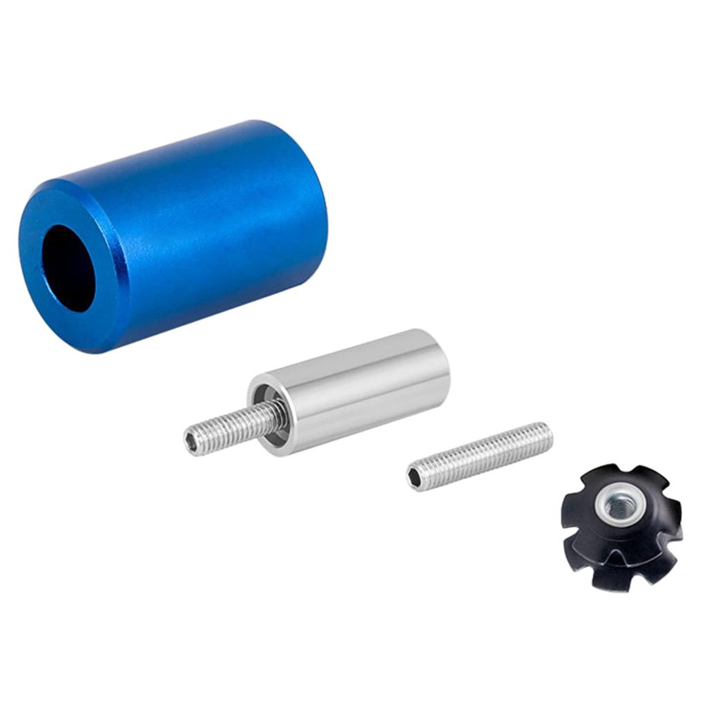 Bike Bicycle Fork Star Nut Setting Tool Set, MTB Star Nut Tool with Spare Special Screws and Star Nuts Install Tool Kits