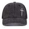 Unisex Arrow Cross Embroidery Adjustable Wash Baseball Hat Hip Hop Breathable Mesh Hats Spring Summer Outdoor Sport Travel for Women Men