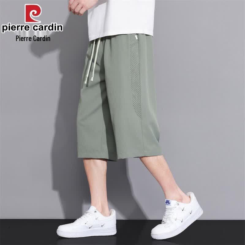 Pierre Cardin Мужские укороченные брюки из ледяного шелка с быстрым высыханием