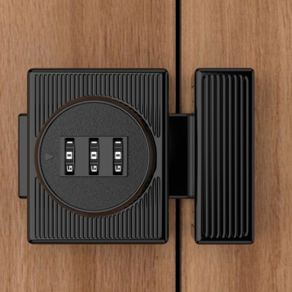 Сейф с паролем для ящика, 3-значный кодовый замок, прочный дверной шкаф с паролем