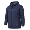 Men Jacket Kapyushonli Shamol o'tkazmaydigan Kurtka Shamol o'tkazmaydigan va Suv o'tkazmaydigan Tashqi Kurtka Erkaklar uchun 6 xil rangda mavjud
