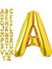 16inch Letter Balloons Party Decoration Alphabet A-Z Aluminum Foil Balloon Birthday Wedding Valentine's Day DIY Layout Supplies