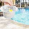 Замена корзины скиммера для бассейна с ручкой Долговечная фильтрующая корзина Простота обслуживания Профилактическая корзина для удаления мусора из бассейна Аксессуары для чистки
