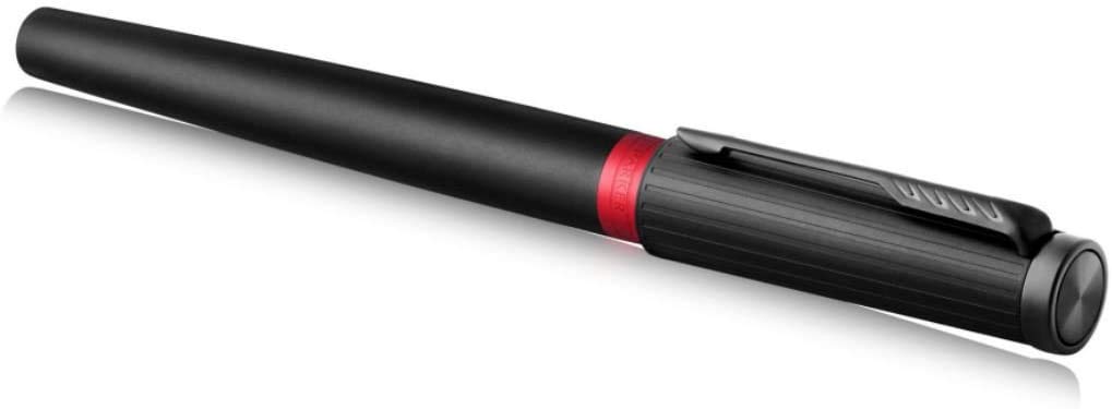 PARKER 5th Ingenuity Slim Глубокий Черный Тонкий Подарочный Официальный Номер Продукта 1975834 Ручка, Красный, Перо, На Водной Основе, В Коробке, Импортный,