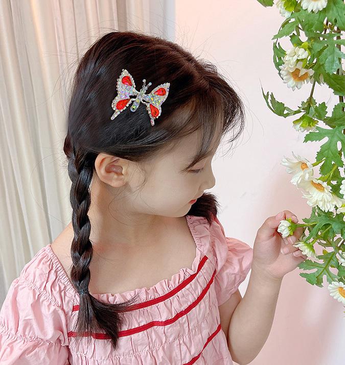 Блестящая бриллиантовая бабочка, которая будет трясти заколки, милые детские головные уборы, заколки для девочек, женские заколки-автоматы, аксессуары для волос
