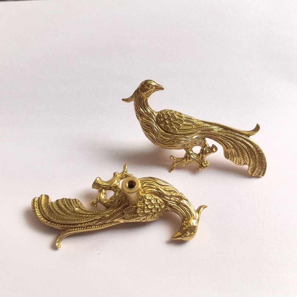 Brass Cabinet Door Knob with Screw Cabinet Handle Luxury Wardrobe Handle Drawer Application