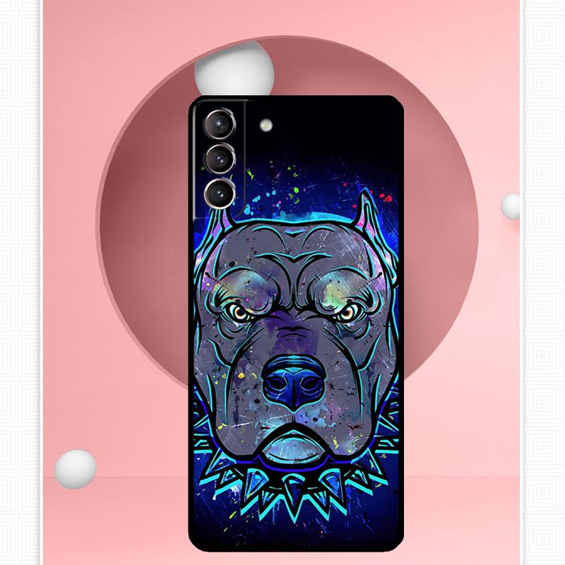 Чехол Pit Bull Lovely Dog Pitbull для Samsung Galaxy S24 S23 S22 Ultra Note 10 Plus Note 20 S9 S10 S20 S21 FE, задняя крышка