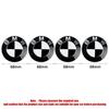 KSMH6 56/68mm Auto Hub Caps Car Wheel Center Cover Hubcaps Decoration Accessories for BMW 1 3 5 7 Series M M3 M5 M6 F01 F20 F10 X5 E36
