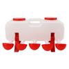 10L Chicken Waterer Semi Automatic Poultry Water Feeder Chicken Coop Accessories for Ducks Goose