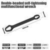 Multi-purpose Manual Repair Tool Universal Torx Wrench Double-head Torx Spanner Ratchet Wrench