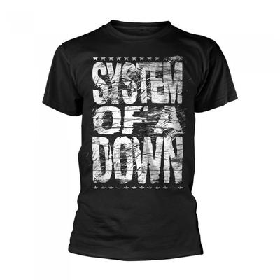 System Of A Down Унисекс Взрослая Потертая Футболка