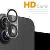 NORTHJO 2Pcs For iPhone 17 Camera Lens Protector Black Circles 3D Full Coverage Clear Tempered Glass Lens Film