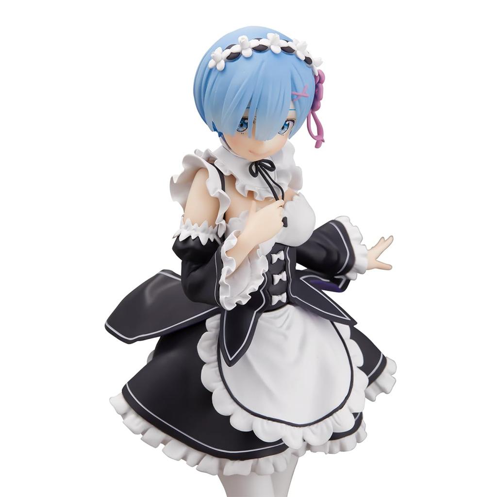 BANPRESTO Жизнь в другом мире: Рему Глиттер Глэймурз Фигурка ReZero - (Версия горничной) &