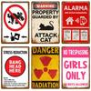 Retro Tin Signs - Luxury Metal Vintage Posters Art Wall Decor for Home/Living Room/Bar