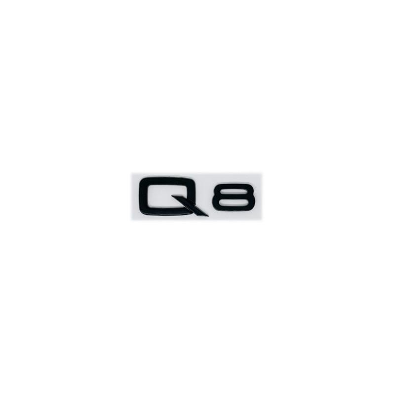 3D ABS Numbers Letters Q2 Q3 Q4 Q5 Q6 Q7 Q8 Emblem for Audi Q series Car Fender Trunk Rear Logo Sticker Black Silver